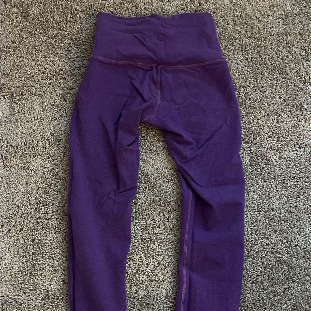 Purple Lululemon Leggings Size 4